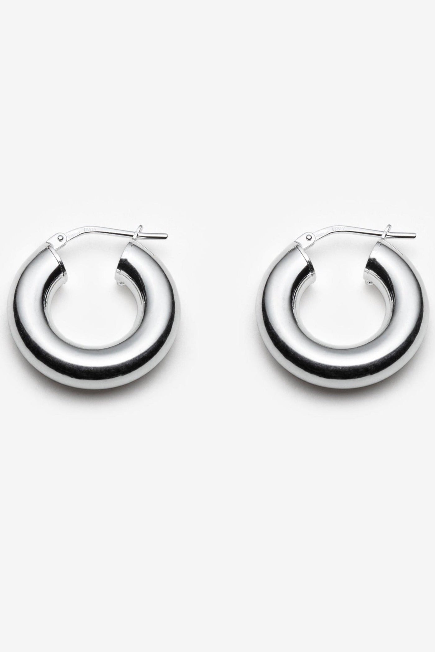 Chunky Hoops, Silver