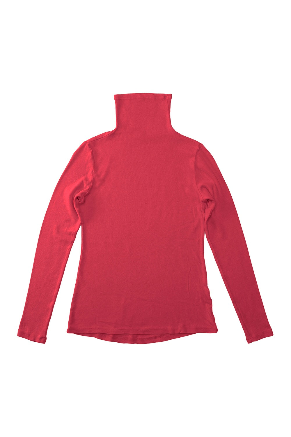 Whidbey Turtleneck, Poppy Red