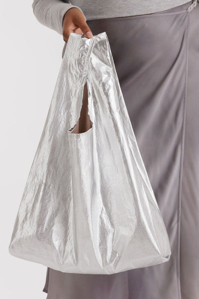 Standard Baggu, Chrome Metallic