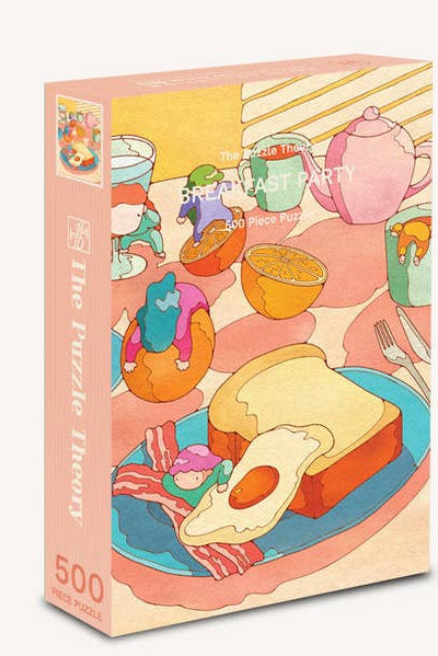 Asami Watanabe Breakfast Party 500 Piece Puzzle