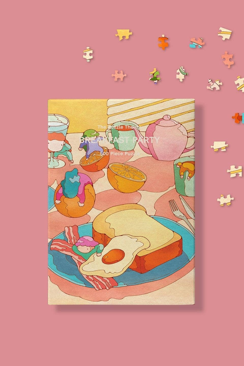 Asami Watanabe Breakfast Party 500 Piece Puzzle