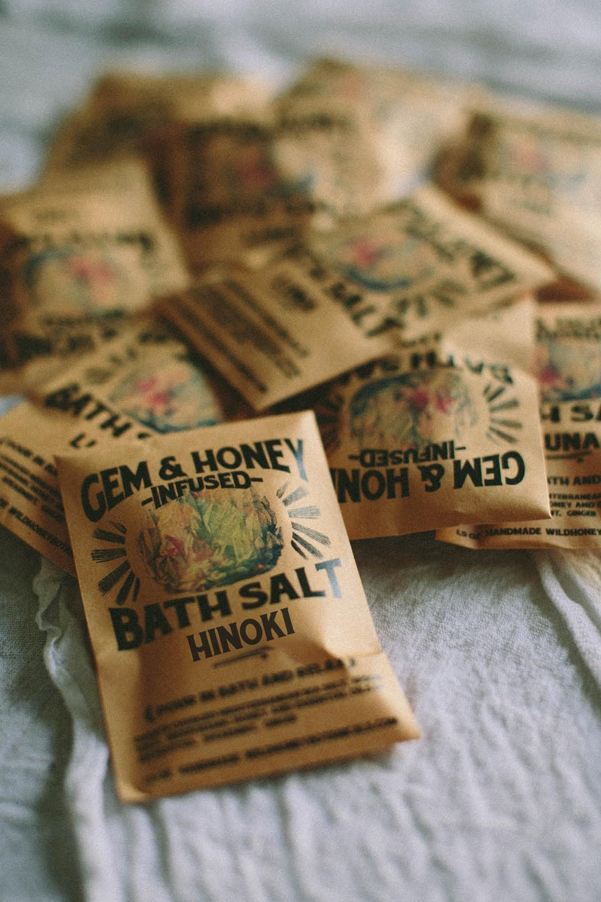 Hinoki Forest Bath Soak or Body Scrub