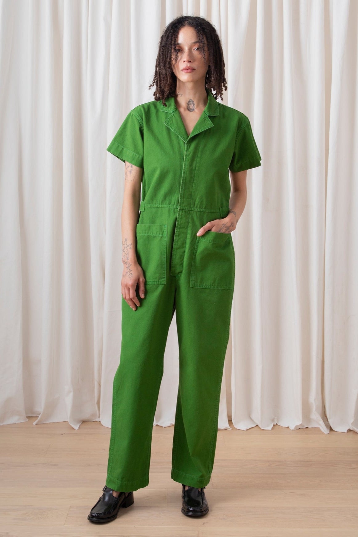 Boiler Suit, Grass Green