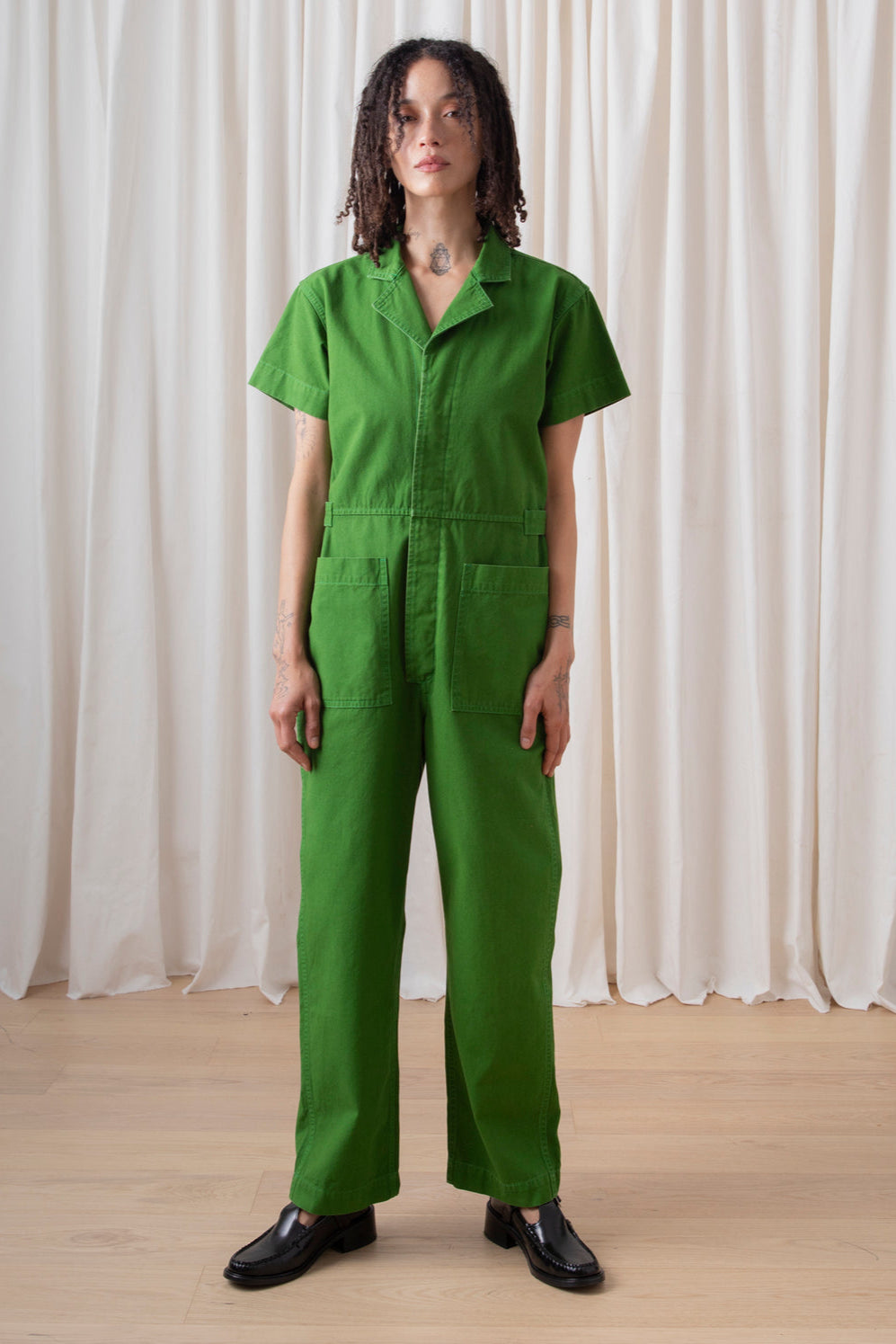 Boiler Suit, Grass Green