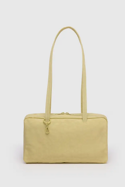 Nylon Bowler Bag, Butter