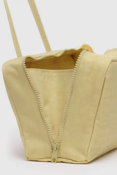 Nylon Bowler Bag, Butter