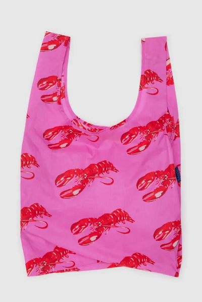 Standard Baggu, Pink Lobster