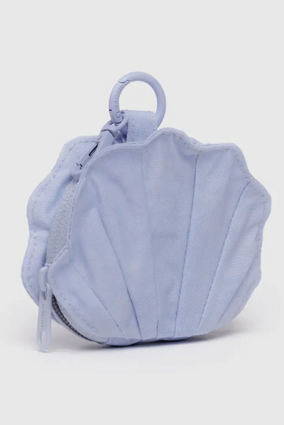 Shell Bag Charm, Lavender Grey