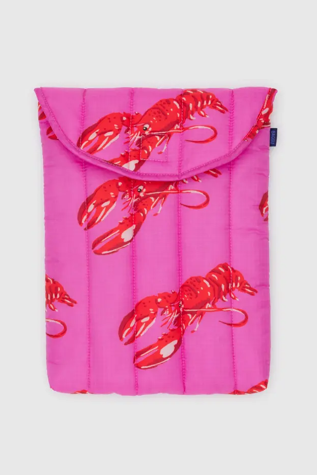 Laptop Sleeve 13"/14", Pink Lobster