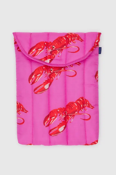 Laptop Sleeve 13"/14", Pink Lobster