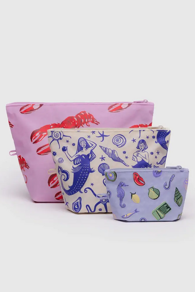 Go Pouch Set, Sea Creatures