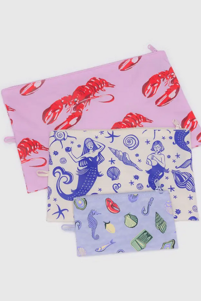 Go Pouch Set, Sea Creatures
