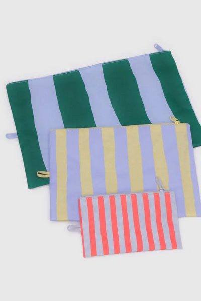 Go Pouch Set, Painted Stripe