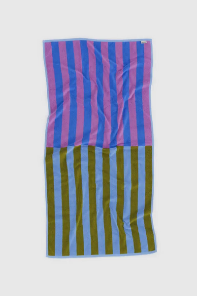 Bath Towel, Cabana Stripe Mix