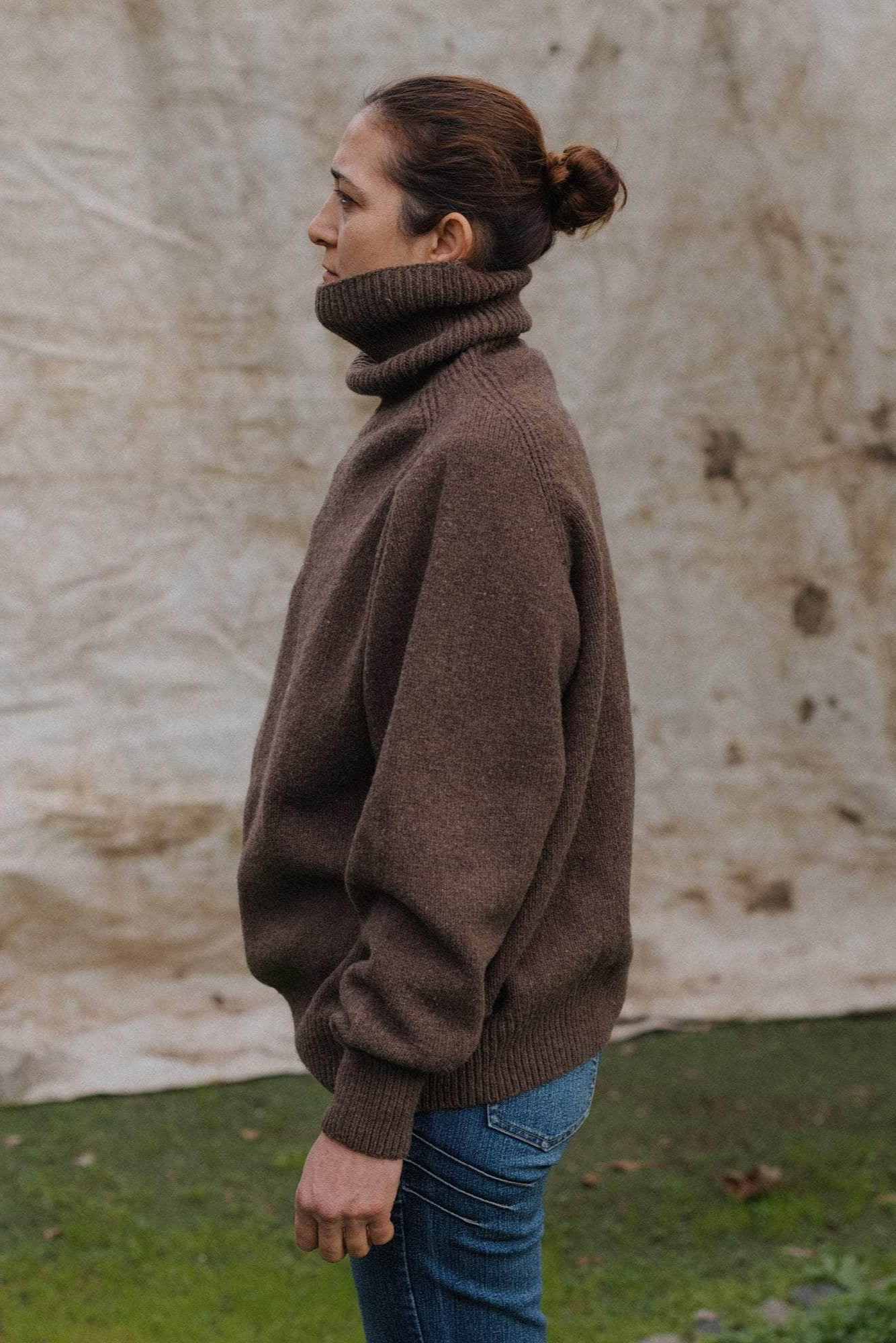 Soar Turtleneck, Burel Brown