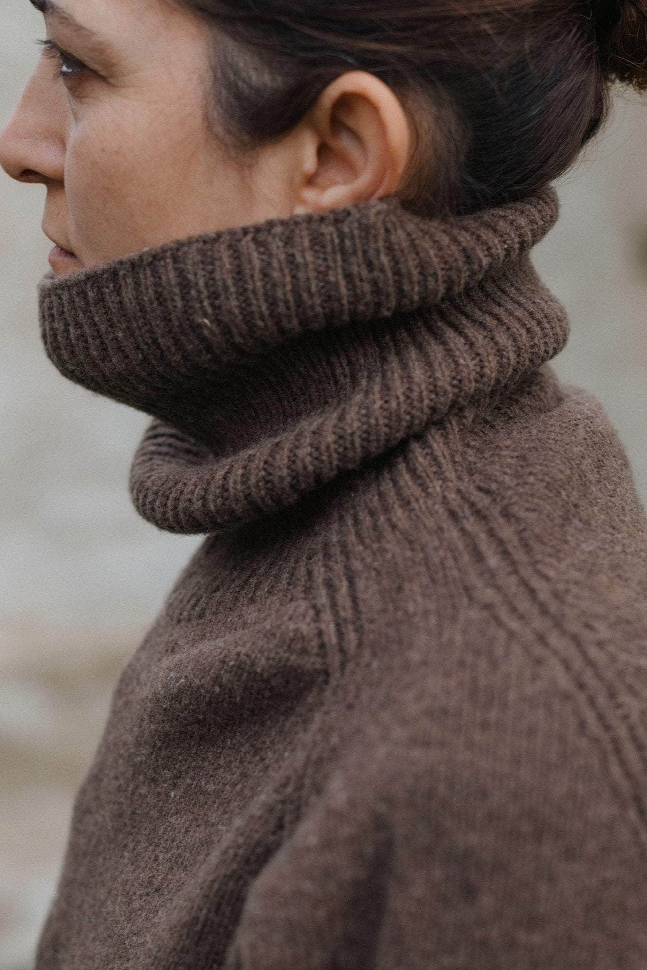 Soar Turtleneck, Burel Brown