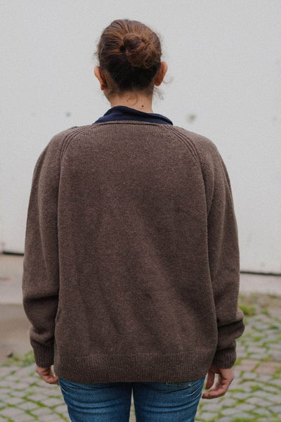 Soar V Neck, Burel Brown