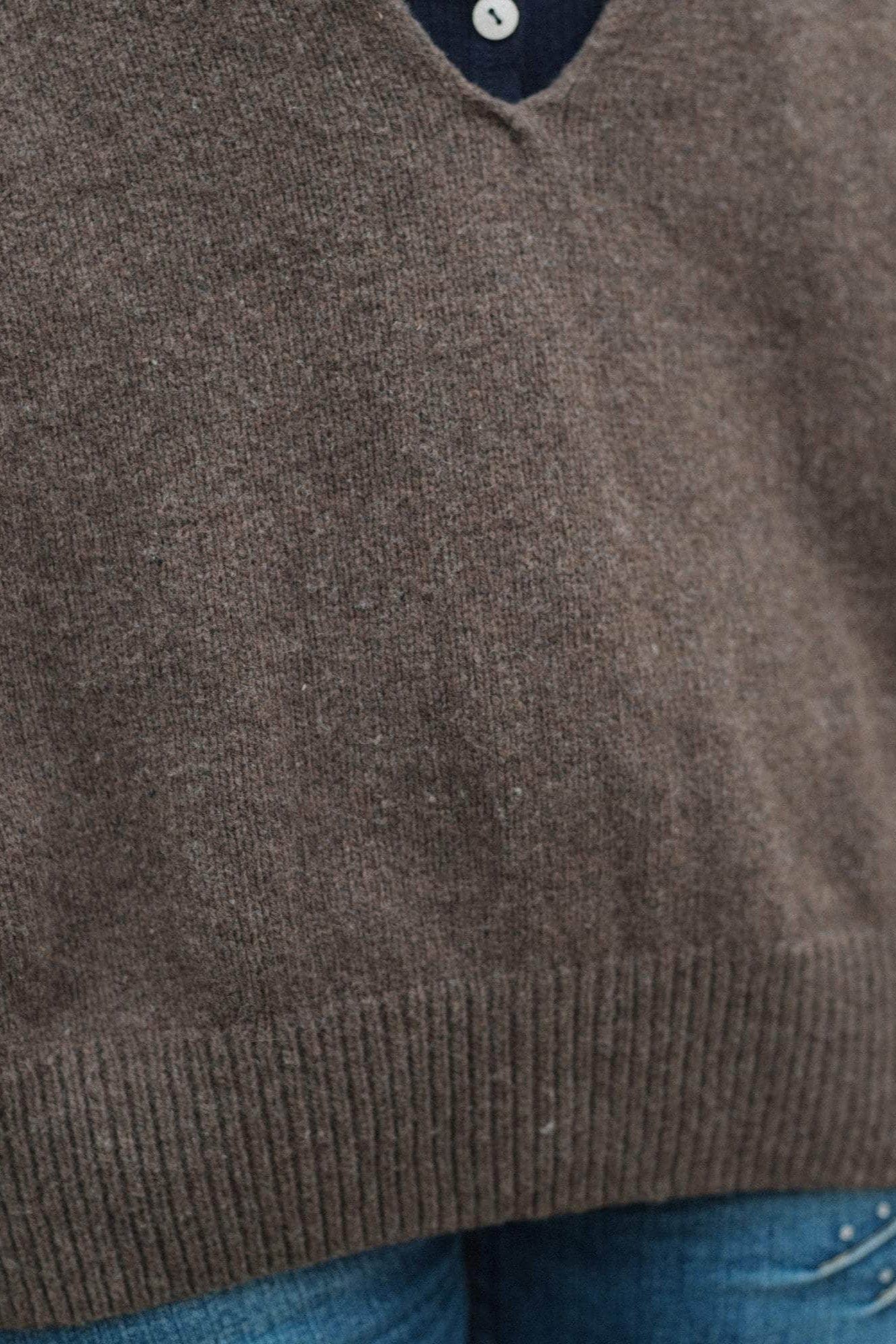 Soar V Neck, Burel Brown