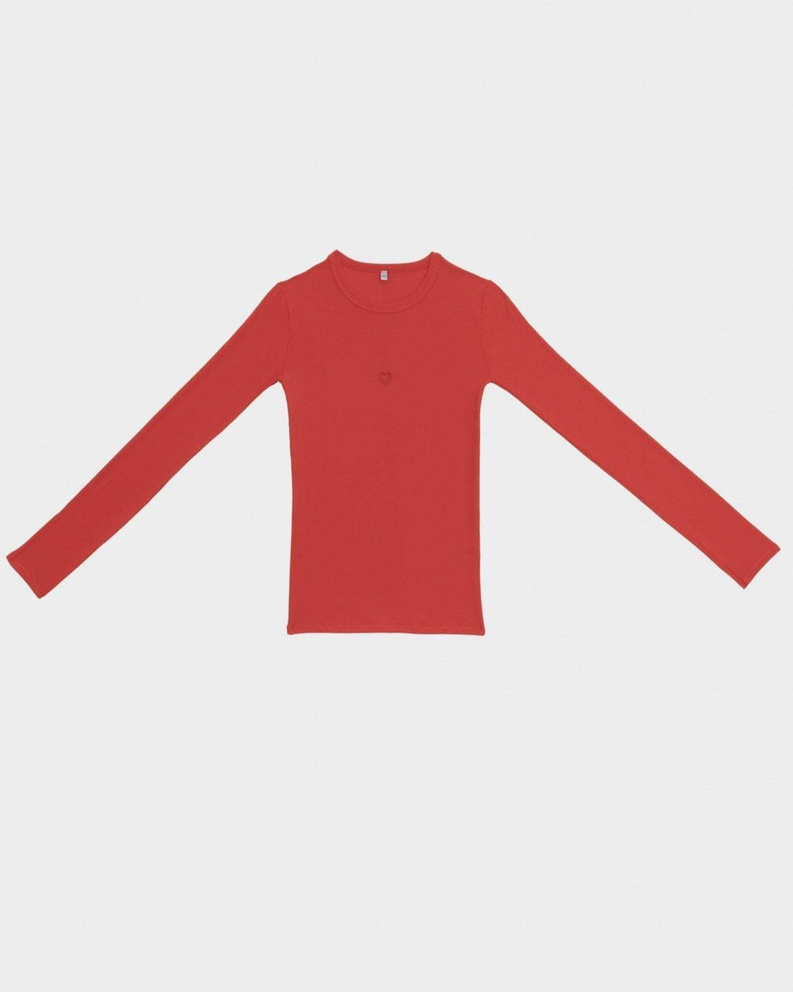 Heart Long Sleeve Tee, My Red