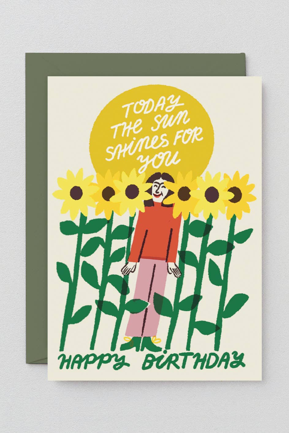 The Sun Shines For You Birthday Card
