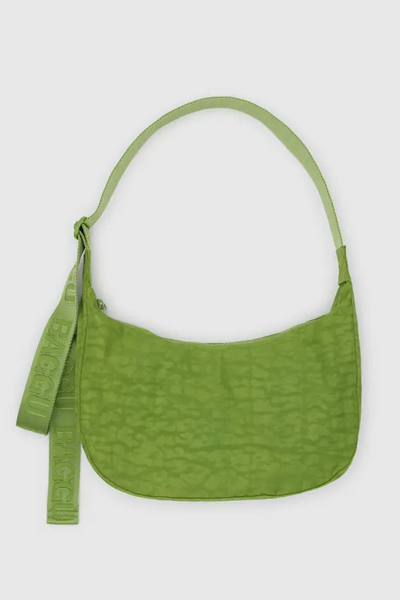 Medium Crescent Bag, Green Juice