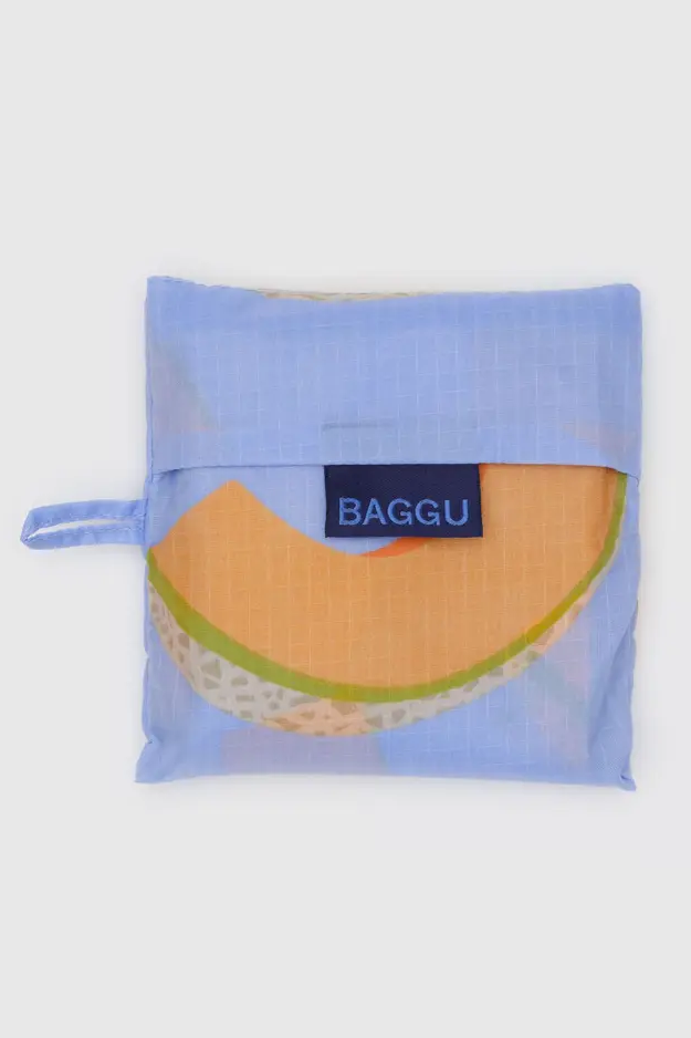 Standard Baggu, Cantaloupe Blue