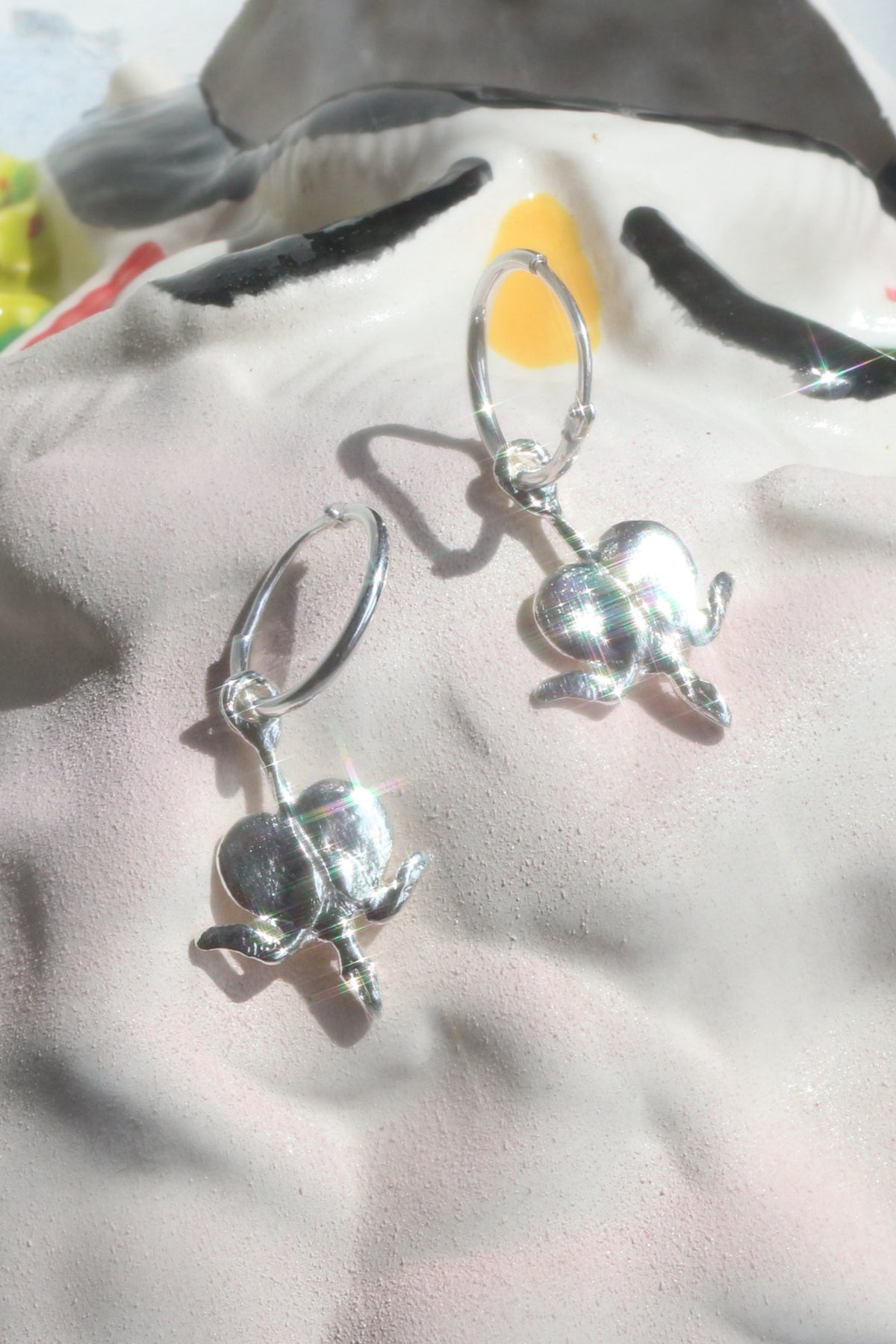 Bleeding Heart Earrings, Small