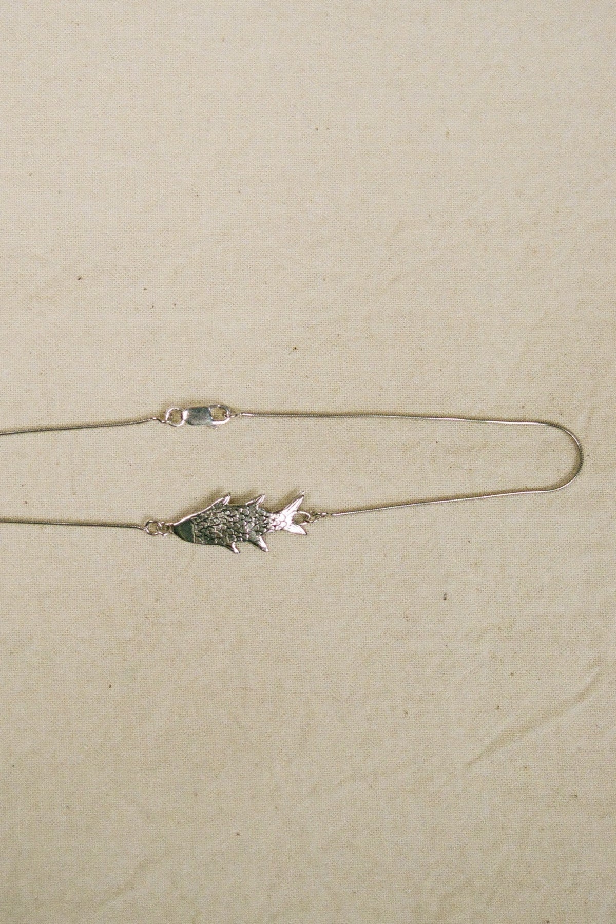 Enki Choker Necklace, Silver