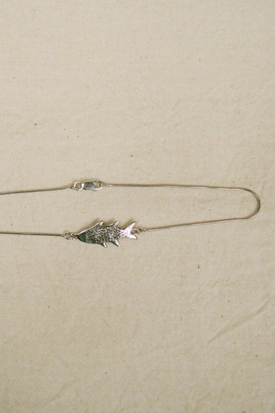 Enki Choker Necklace, Silver