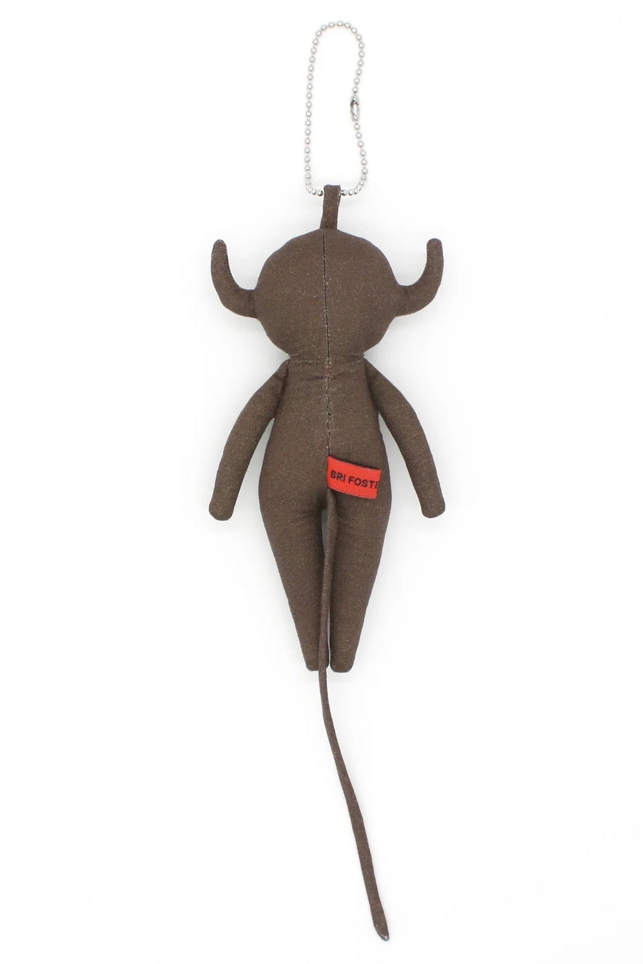 6-inch Brown Devil Bag Charm Doll