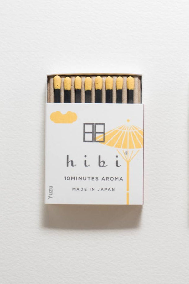 Yuzu Incense Matchbox