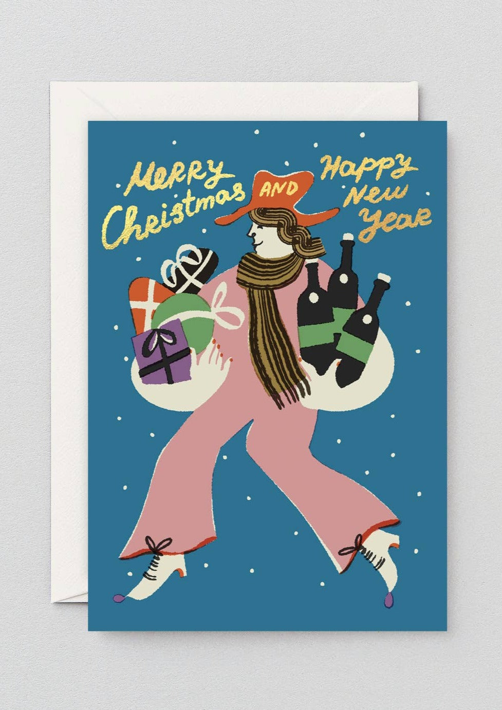 Merry Christmas Celebration Greeting Card