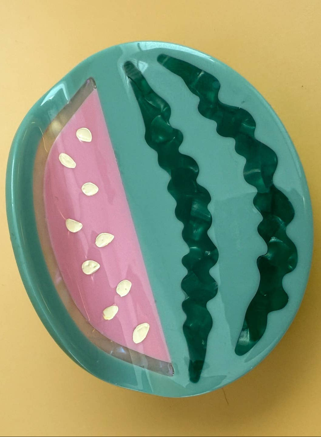 Watermelon Hair Claw