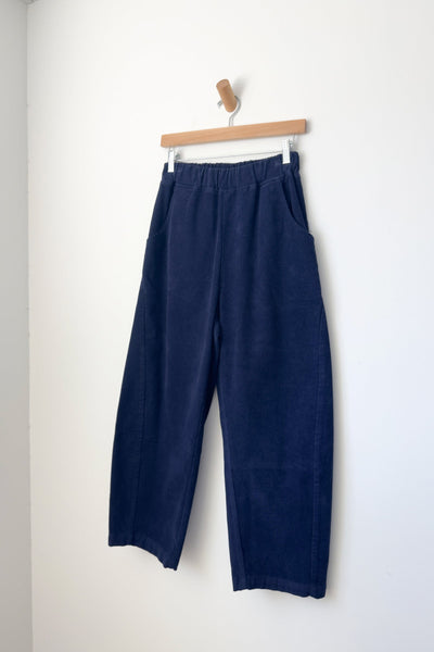 Corduroy Arc Pants, Navy