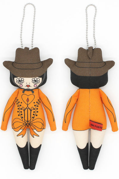 6" Cowgirl Bag Charm Doll