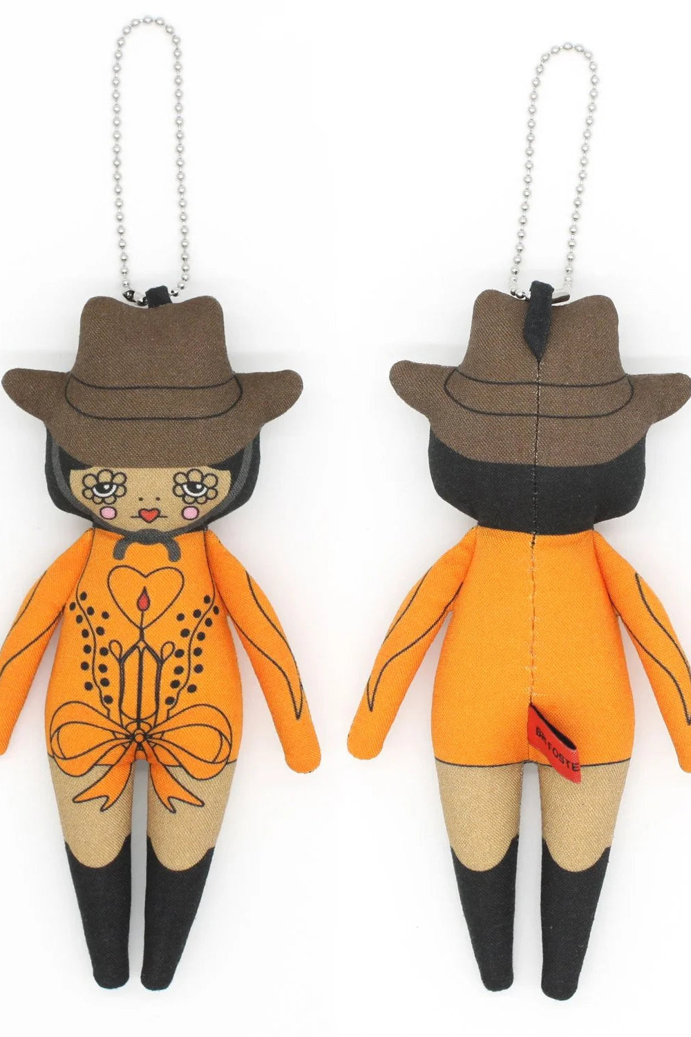 6" Cowgirl Bag Charm Doll