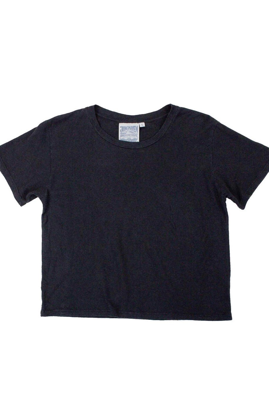 Lorel Crop Tee, Black