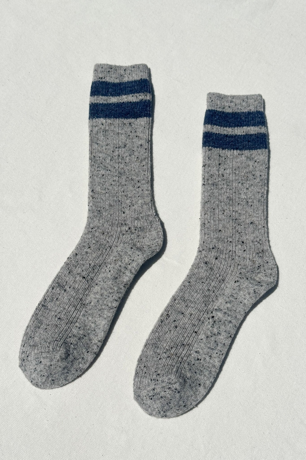 Snow Varsity Socks, Grey