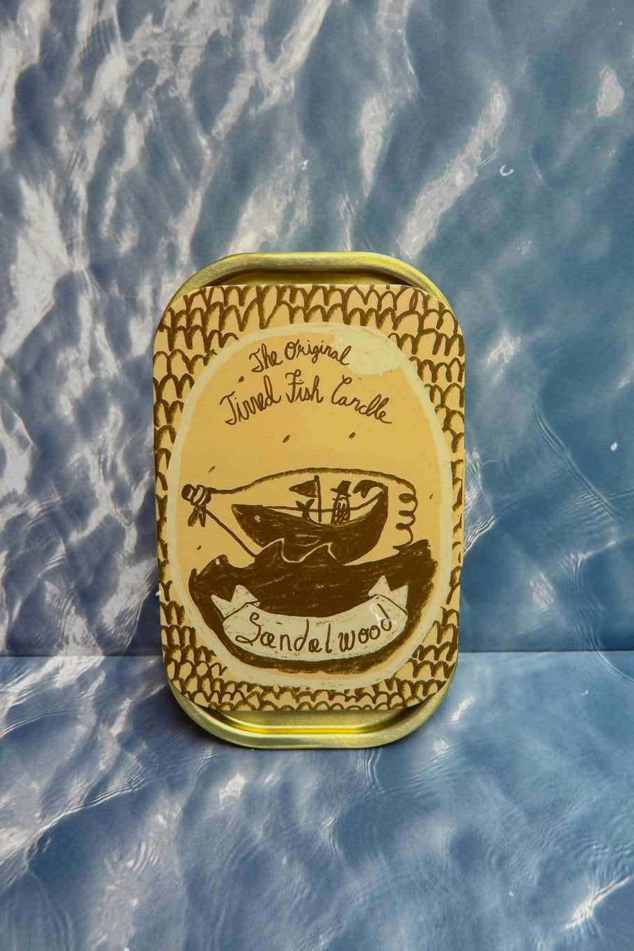 Tinned Fish Candle, Sandalwood