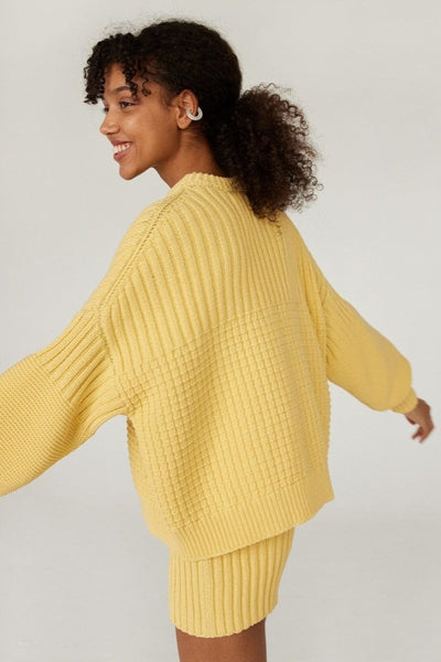The Delčia Sweater, Lemon