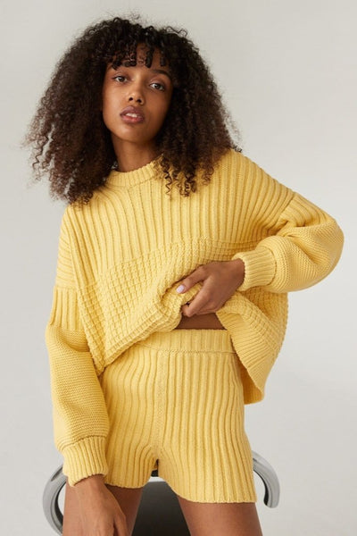 The Delčia Sweater, Lemon