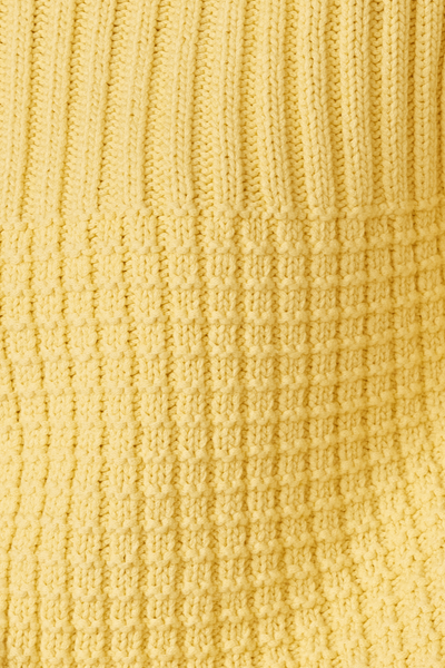 The Delčia Sweater, Lemon