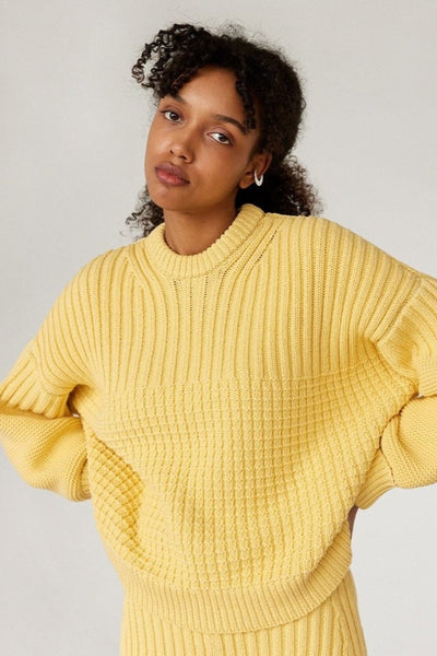 The Delčia Sweater, Lemon