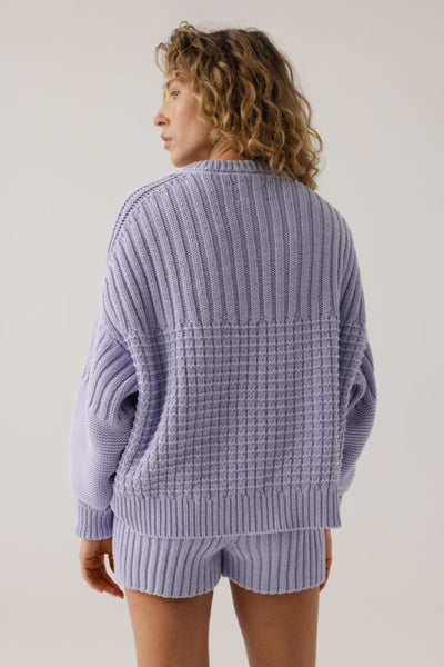 The Delčia Sweater, Lilac