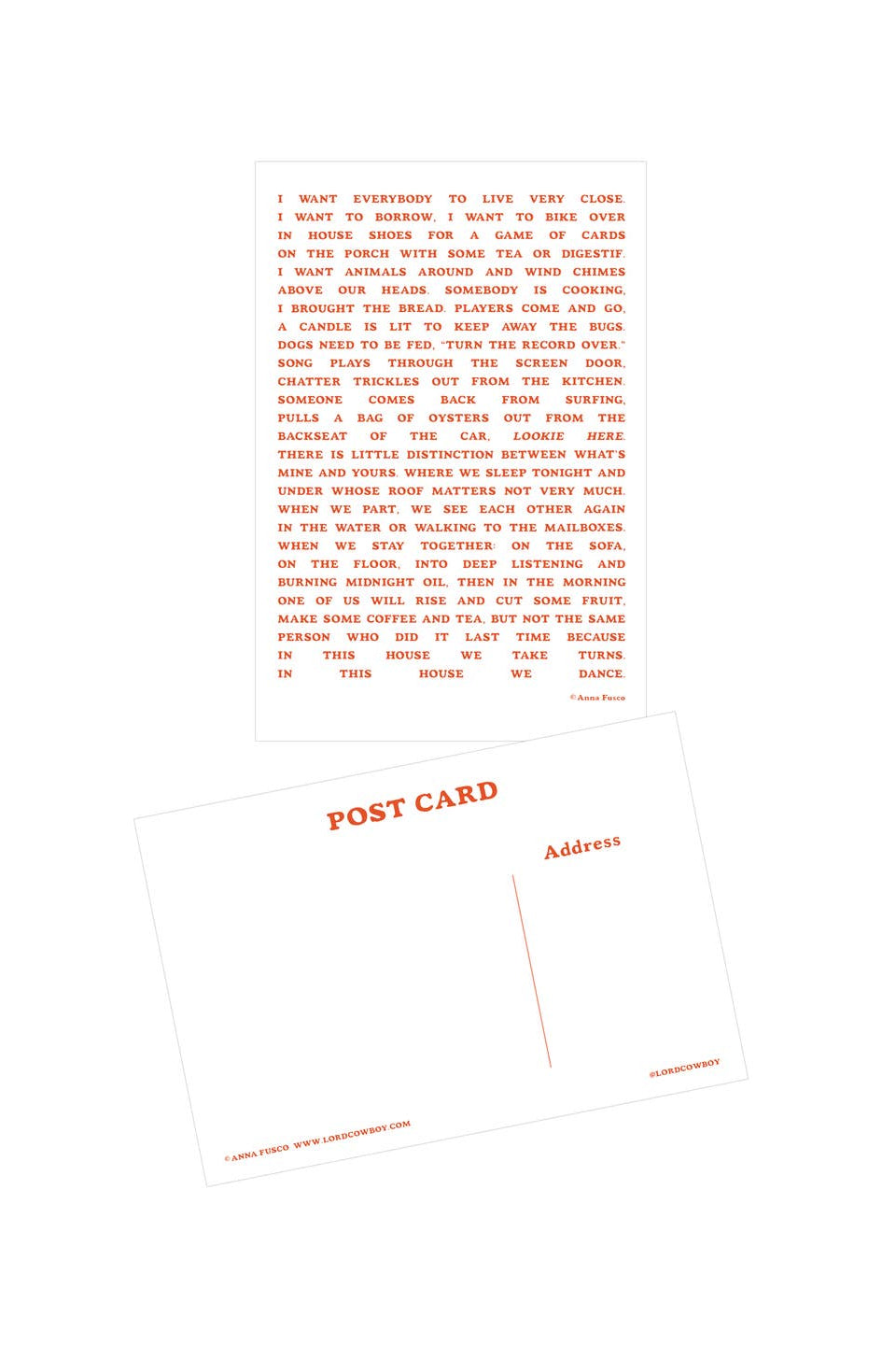 A Well Spent Life Postcards