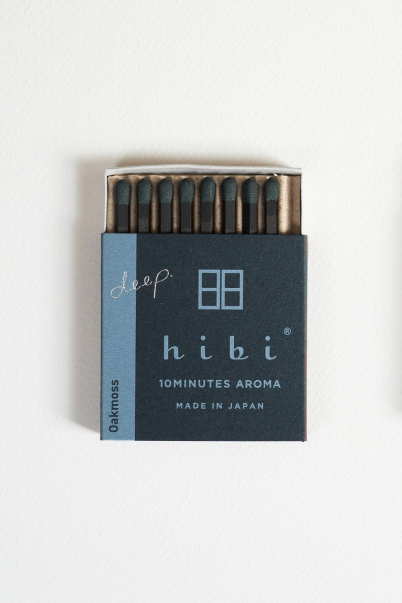 Oak Moss Incense Matchbox