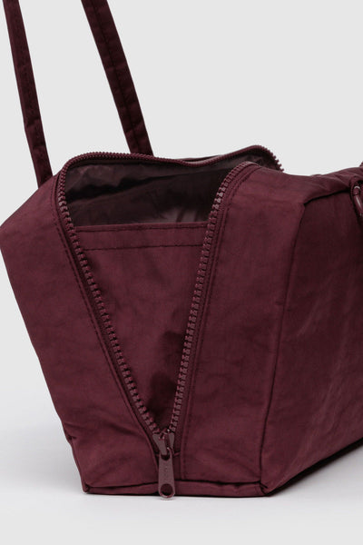 Nylon Bowler Bag, Mahogany