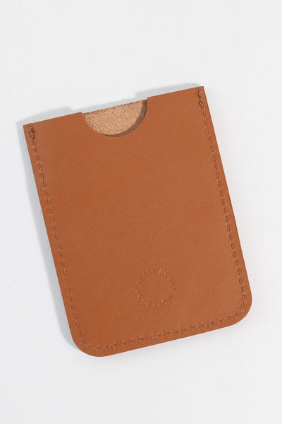 Slim Card Holder, Brown