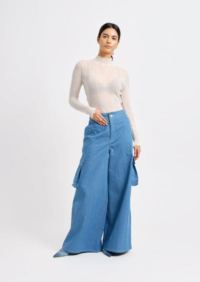 Jane Turtleneck, Cream