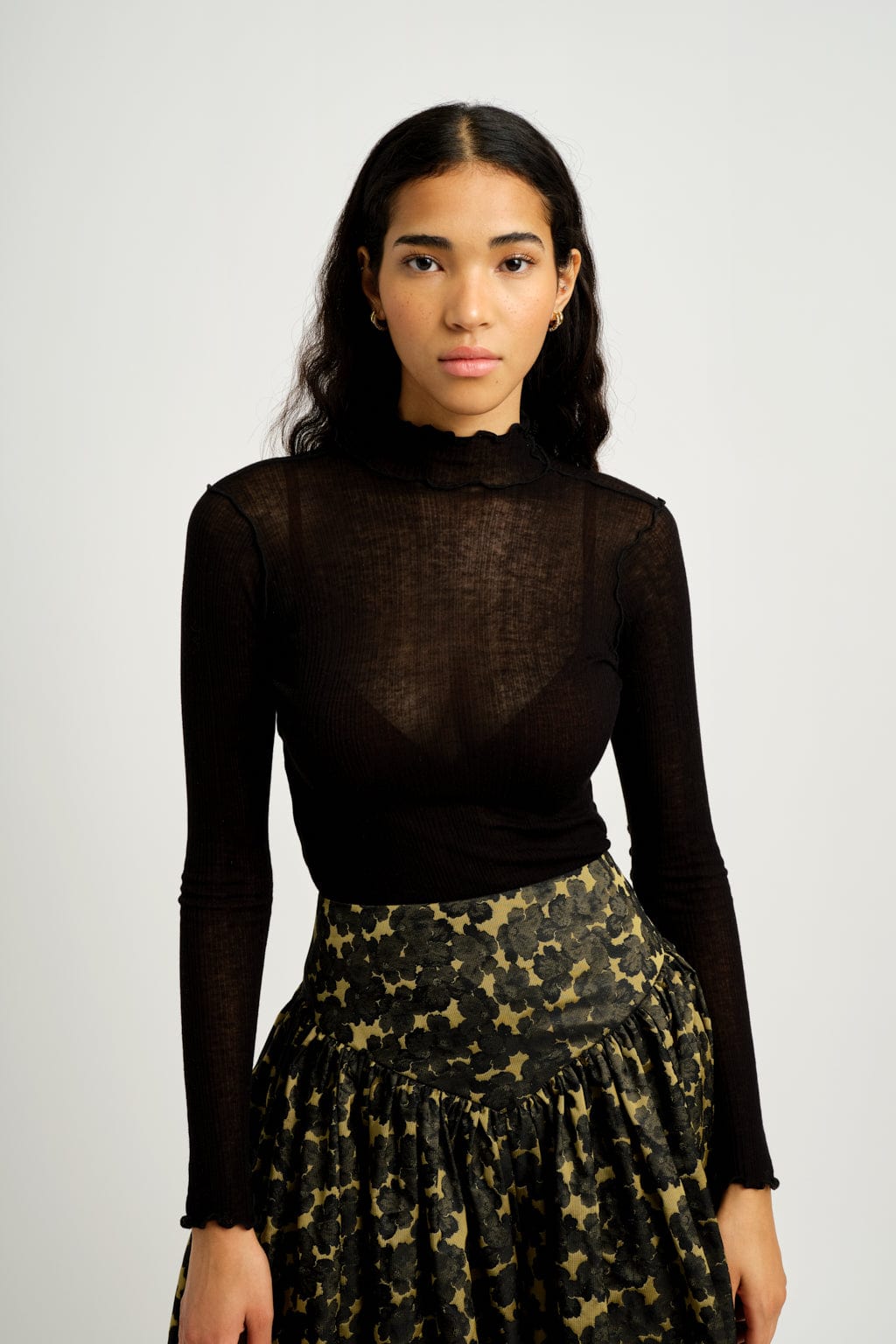 Jane Turtleneck, Black